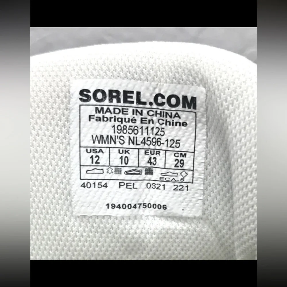 Excellent Sorel Out N About Wedge Women's 12 Waterproof Ankle Boots Sea Salt Gum